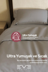 Ranforce Çarşaflı Yastık Ve Yorgan Kılıflı Çift Kişilik Nevresim Takımı 200x220 Cm