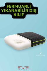 Büyük Boy Ortopedik Akıllı Sünger Teknolojili Visko Uyku Yastığı Hipoalerjik Ortopedik Yastık