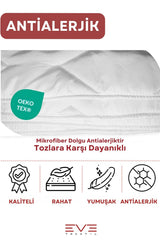 Kapitone Yüksek Kaliteli 4 Mevsim Kullanılabilir Microfiber Soft Tek Kişilik Antialerjik Yorgan