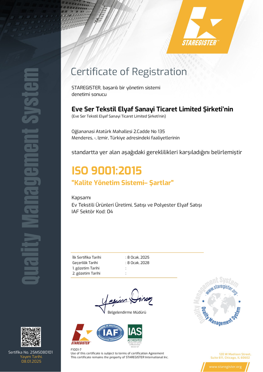 ISO 9001:2015 – Türkçe