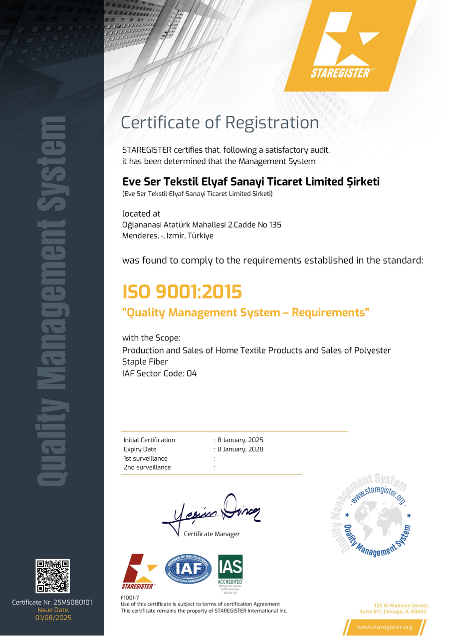 ISO 9001:2015 – İngilizce