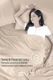 Pamuklu Tek Kişilik RainForce Kumaş Lastikli Çarşaf Ve Yastık Kılıf Set
