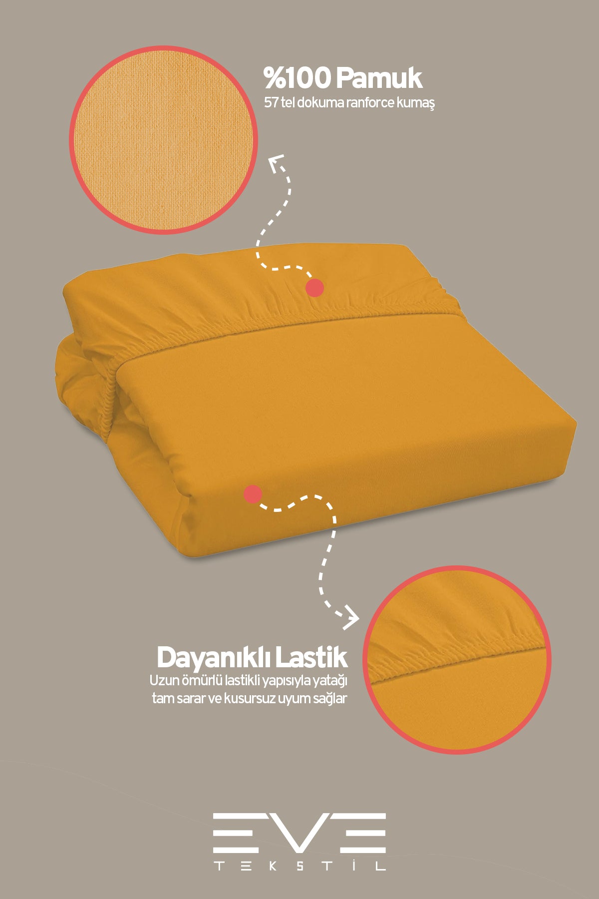 Pamuklu Tek Kişilik RainForce Kumaş Lastikli Çarşaf Ve Yastık Kılıf Set