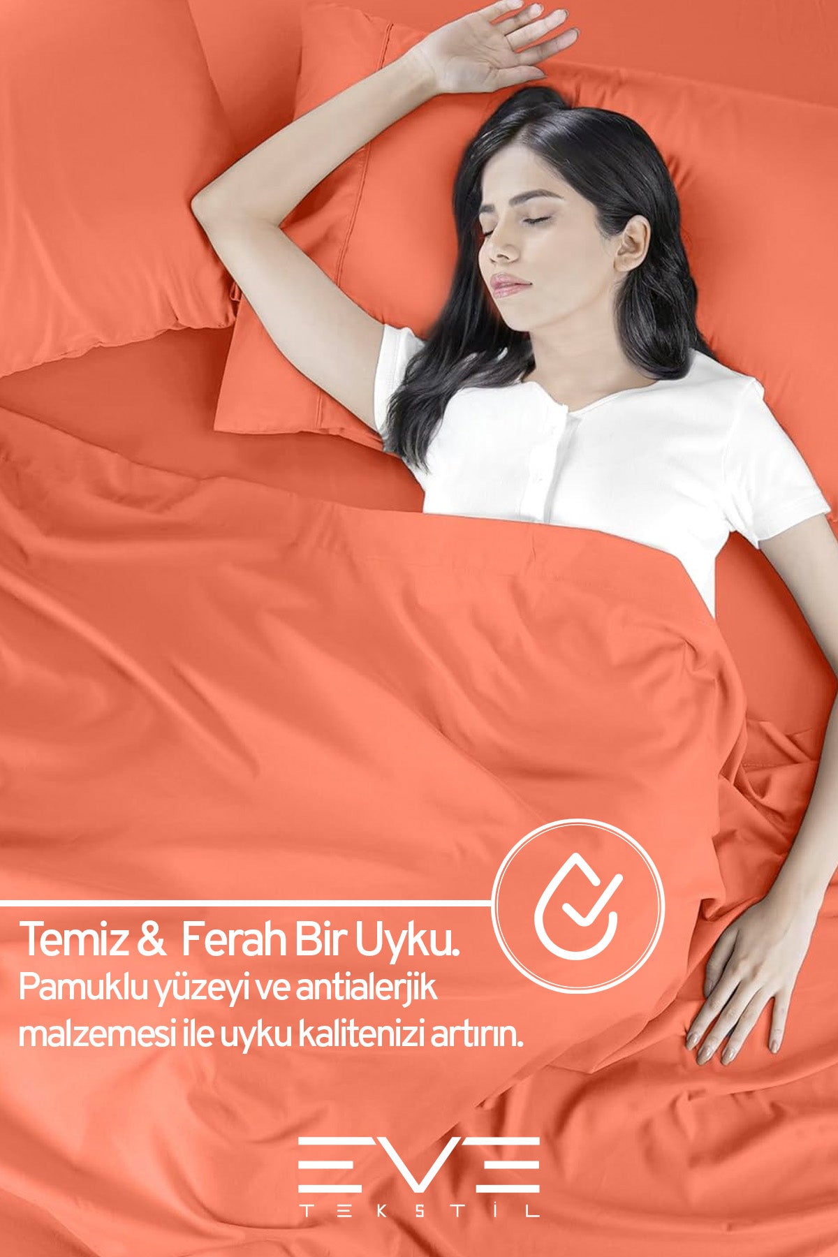 Pamuklu Tek Kişilik RainForce Kumaş Lastikli Çarşaf Ve Yastık Kılıf Set