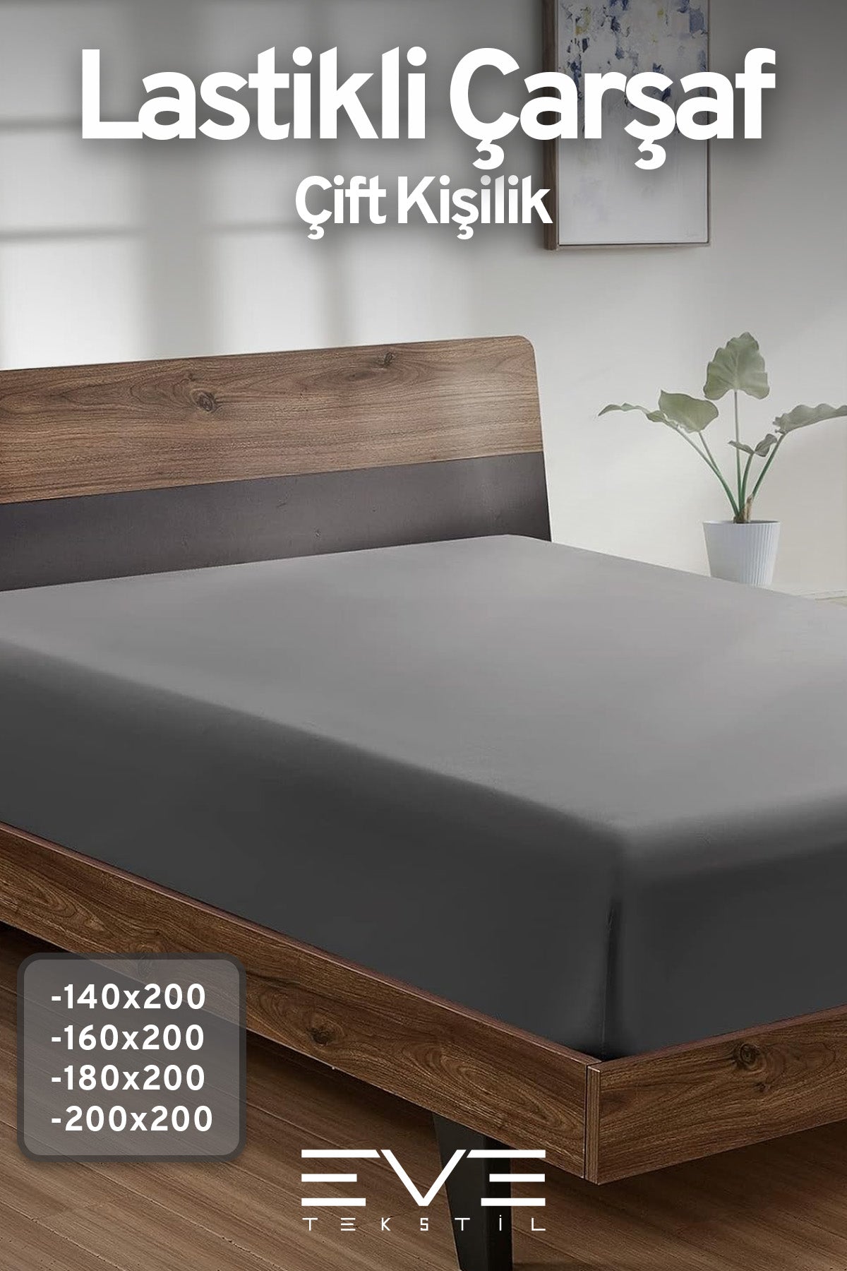 Pamuklu Tek Kişilik RainForce Kumaş Lastikli Çarşaf Ve Yastık Kılıf Set