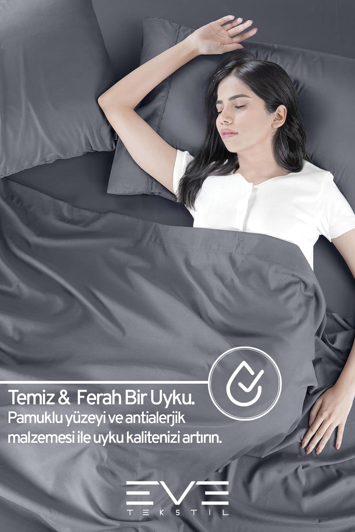 Pamuklu Tek Kişilik RainForce Kumaş Lastikli Çarşaf Ve Yastık Kılıf Set