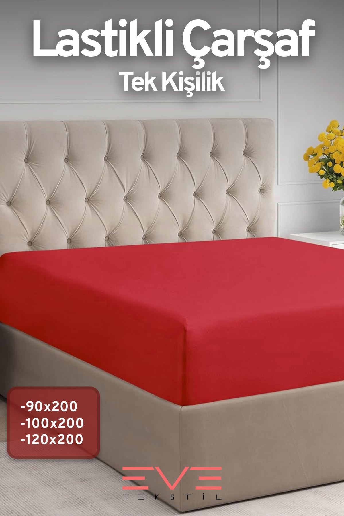 Pamuklu Tek Kişilik RainForce Kumaş Lastikli Çarşaf Ve Yastık Kılıf Set
