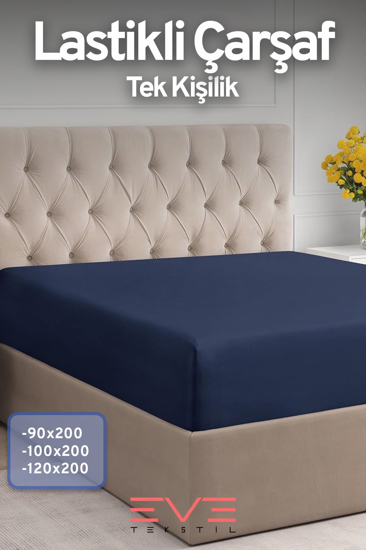 Pamuklu Tek Kişilik RainForce Kumaş Lastikli Çarşaf Ve Yastık Kılıf Set