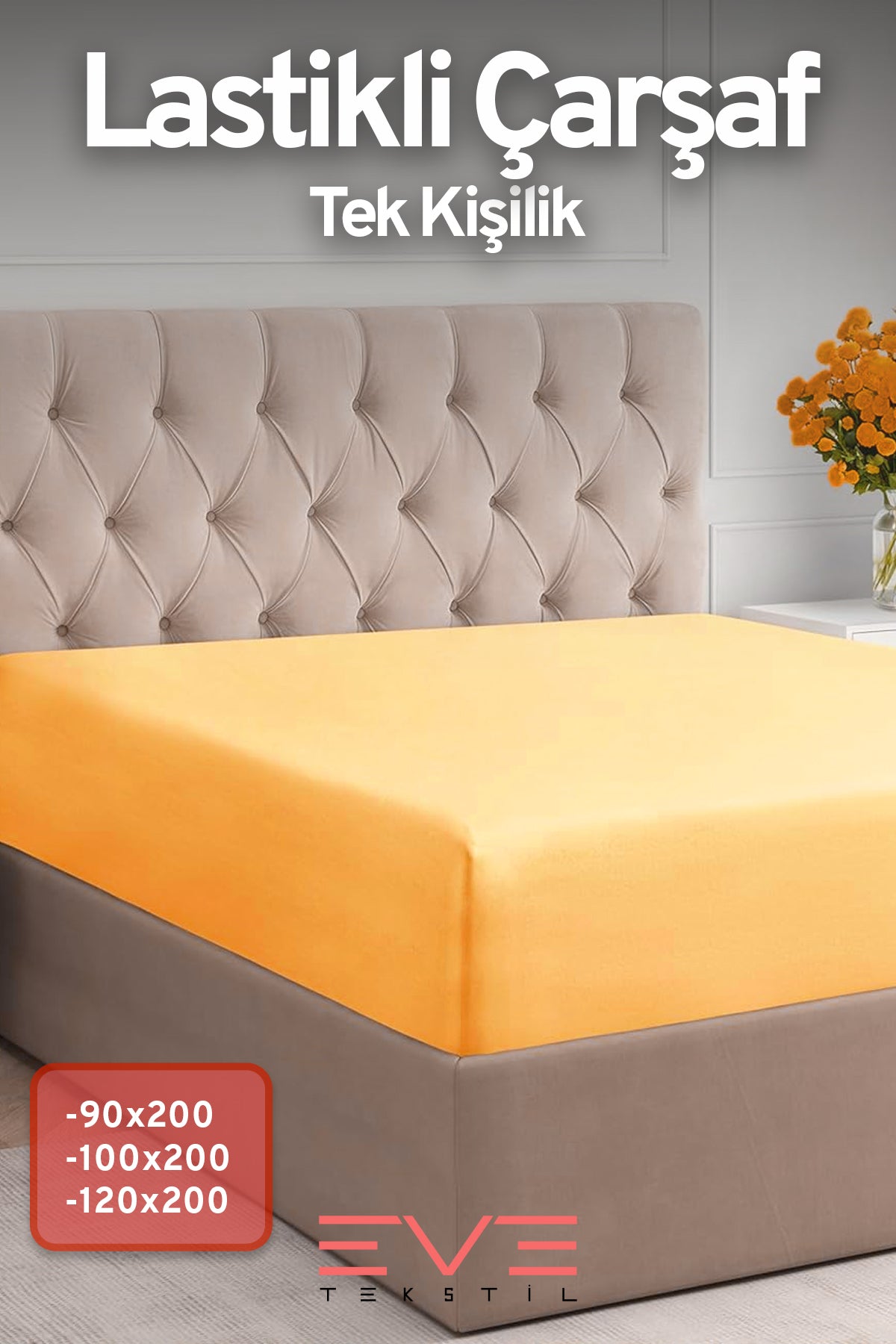 Pamuklu Tek Kişilik RainForce Kumaş Lastikli Çarşaf Ve Yastık Kılıf Set