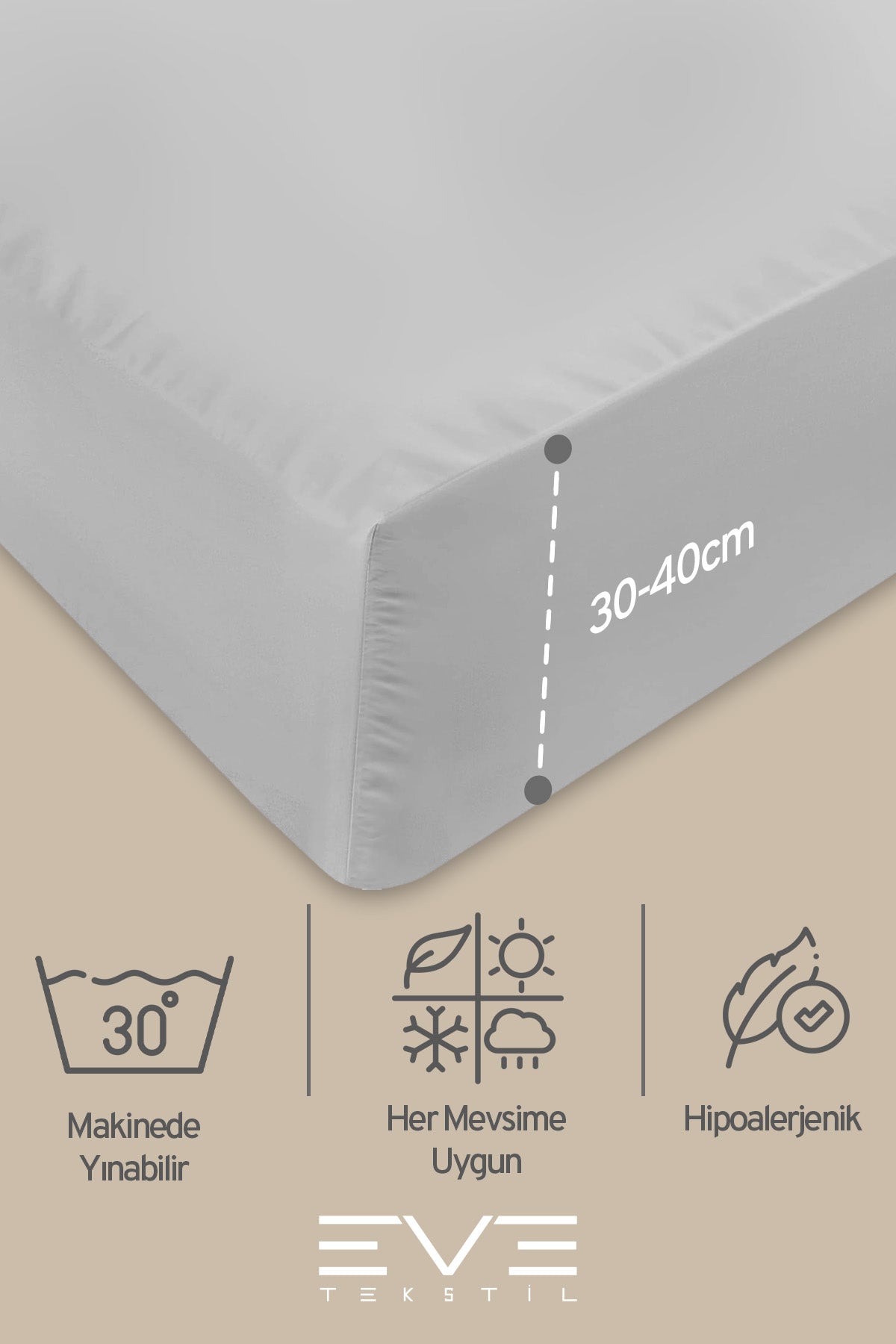 Pamuklu Tek Kişilik RainForce Kumaş Lastikli Çarşaf Ve Yastık Kılıf Set