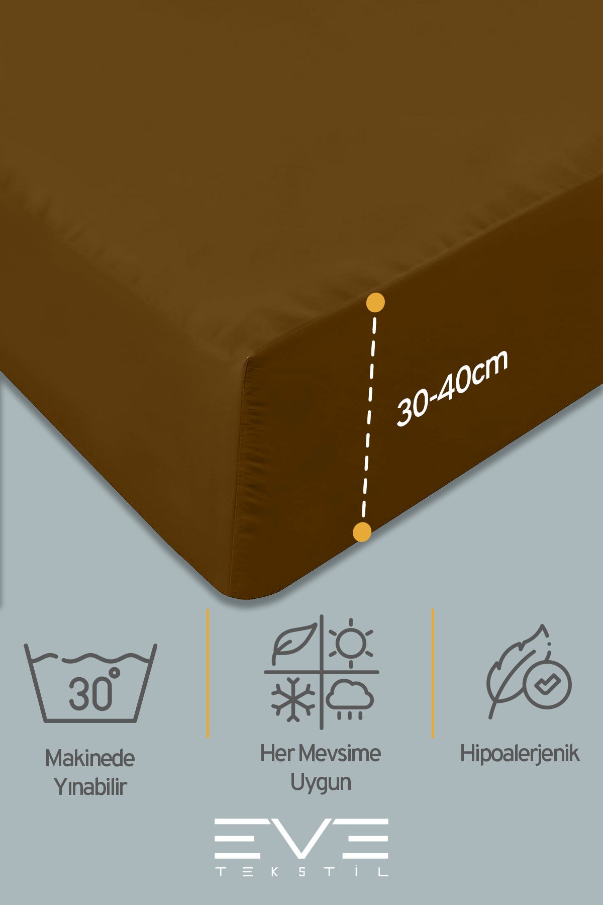 Pamuklu Tek Kişilik RainForce Kumaş Lastikli Çarşaf Ve Yastık Kılıf Set