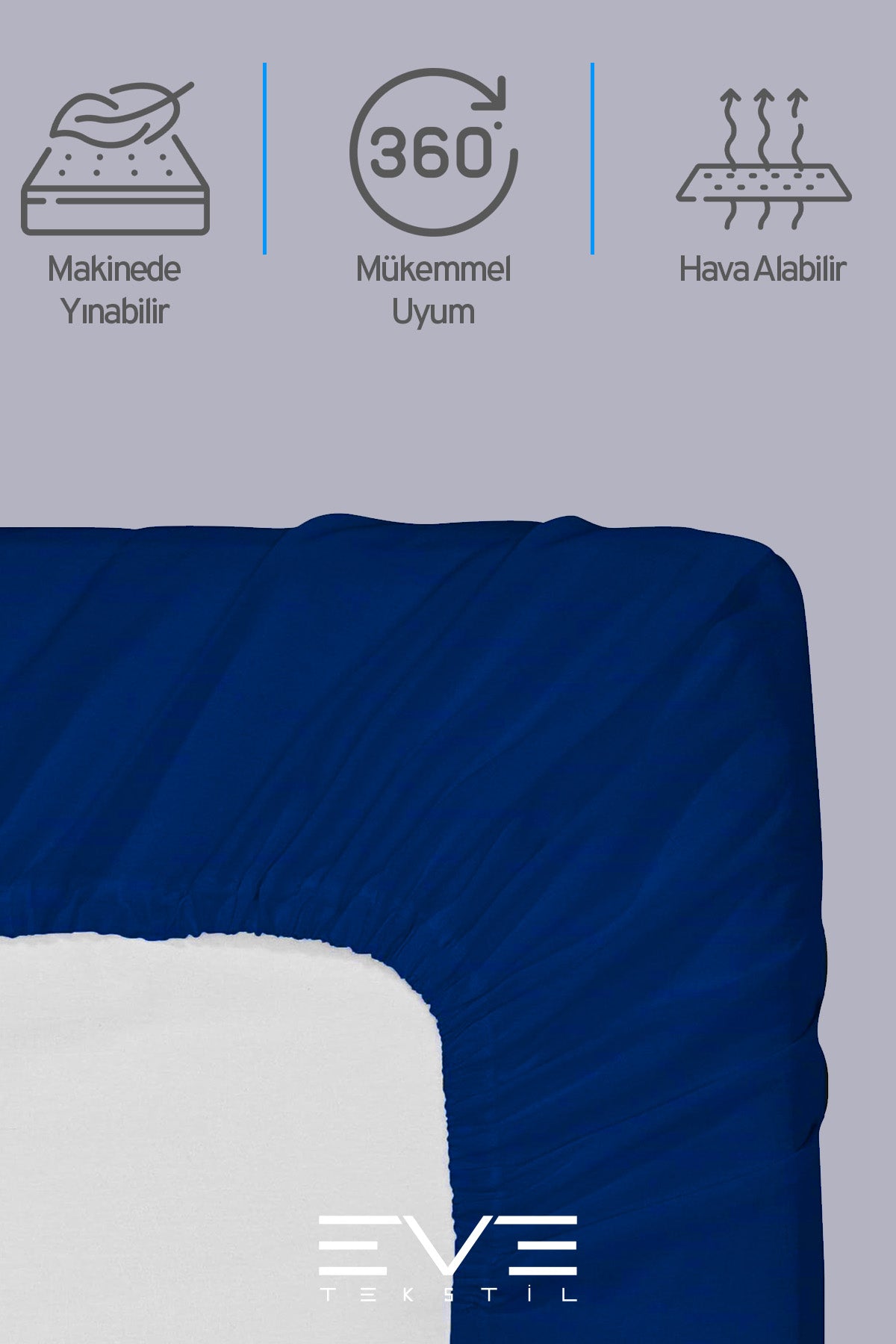 Pamuklu Tek Kişilik RainForce Kumaş Lastikli Çarşaf Ve Yastık Kılıf Set
