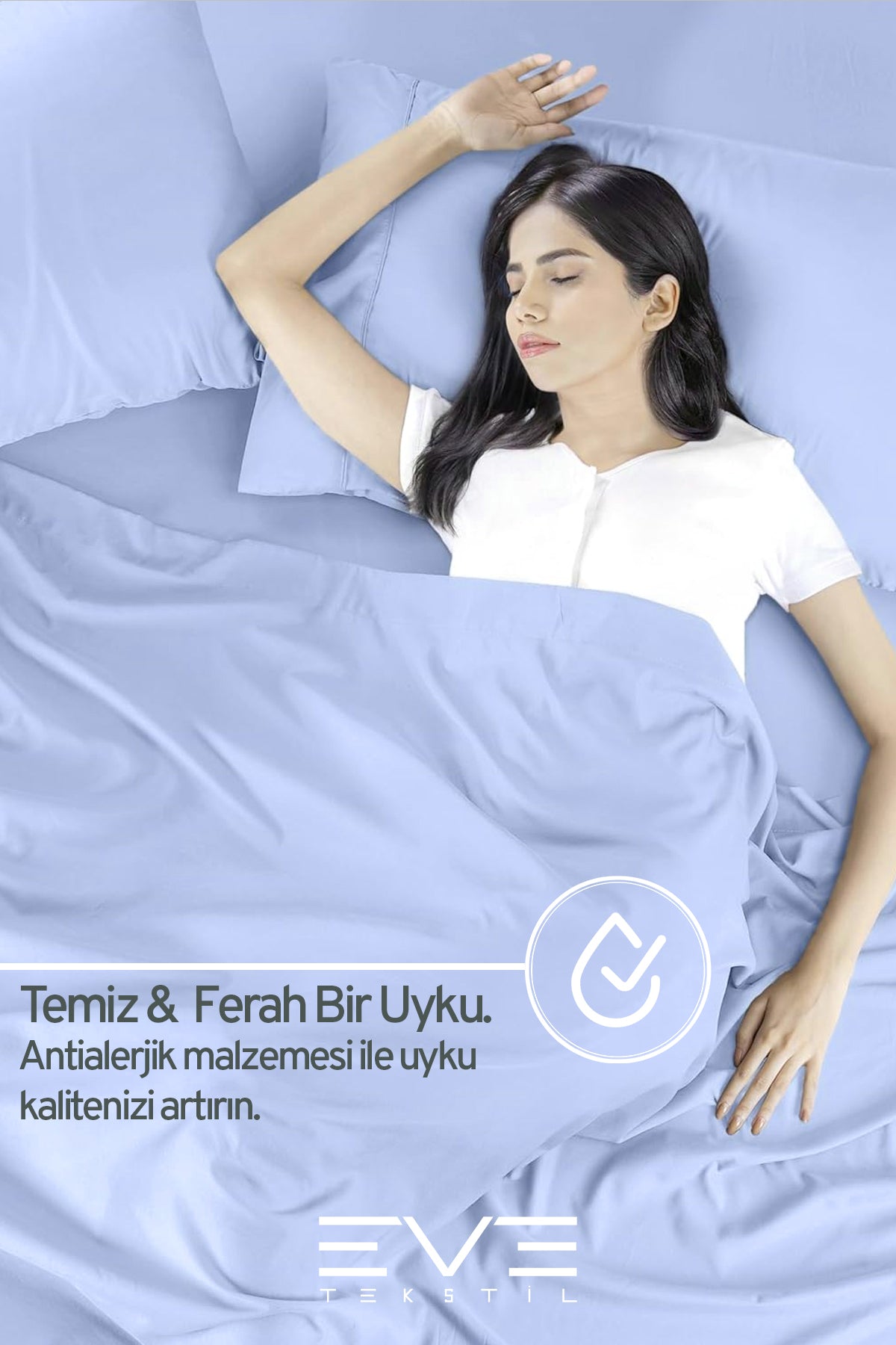 Fitted Yüksek Kaliteli Penye Kumaş Tek Kişilik Lastikli Çarşaf