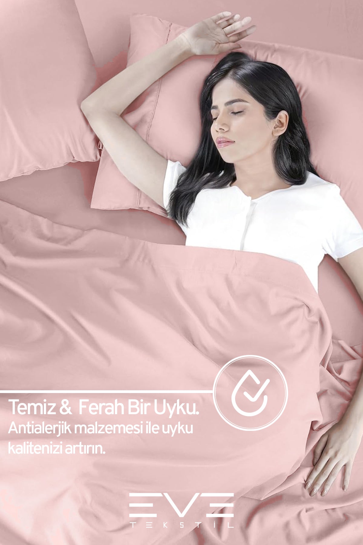 Fitted Yüksek Kaliteli Penye Kumaş Tek Kişilik Lastikli Çarşaf