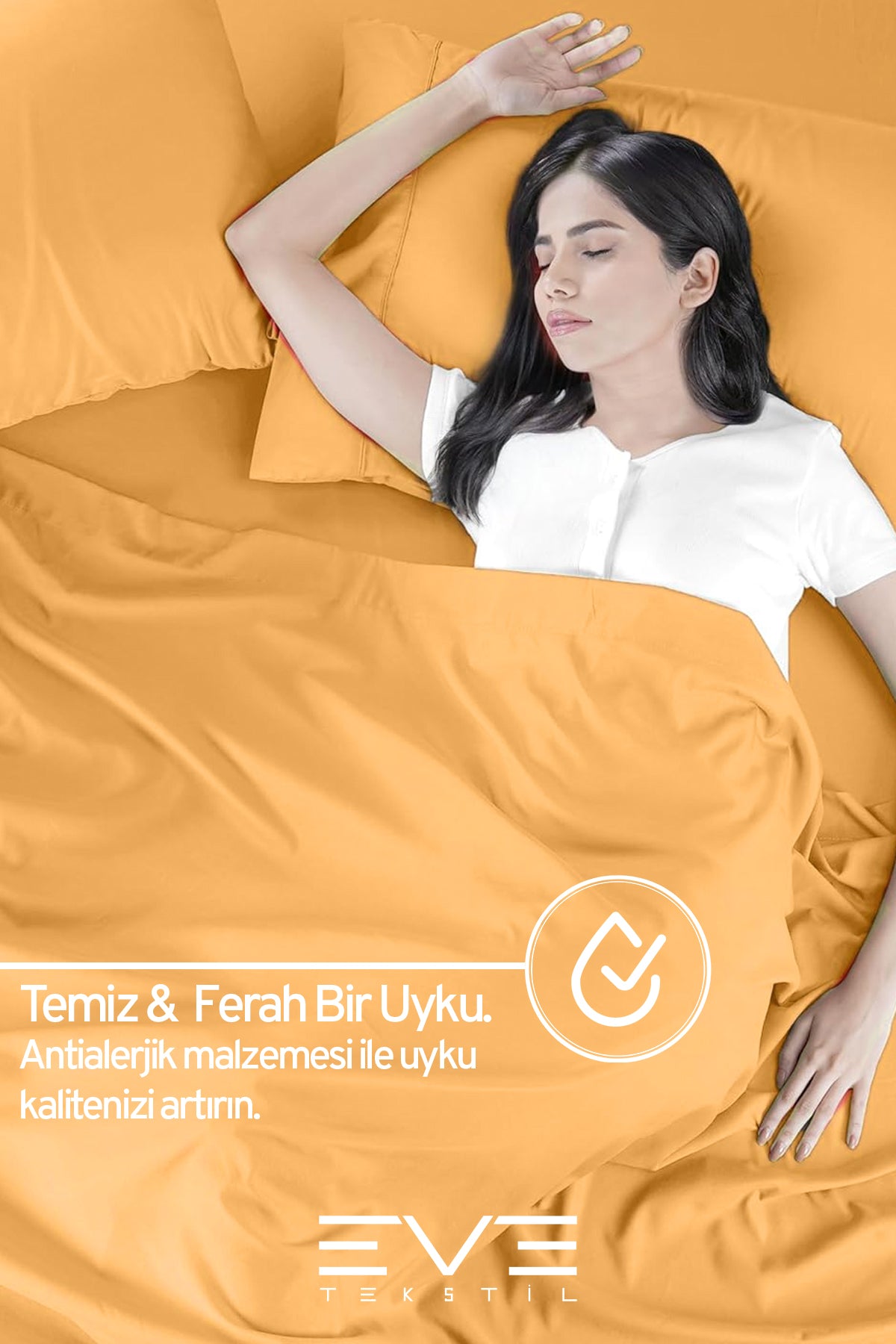 Fitted Yüksek Kaliteli Penye Kumaş Tek Kişilik Lastikli Çarşaf