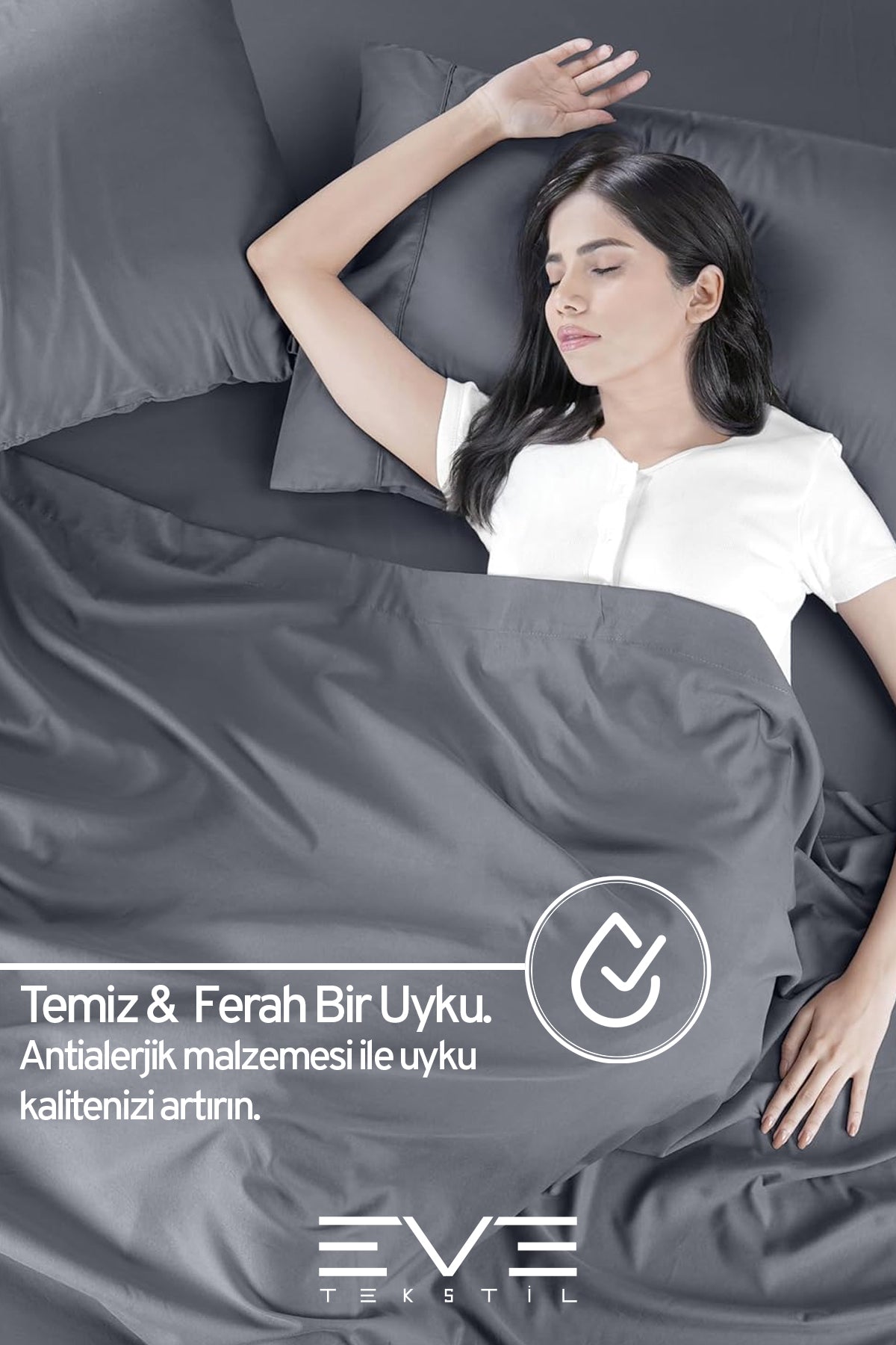 Fitted Yüksek Kaliteli Penye Kumaş Tek Kişilik Lastikli Çarşaf