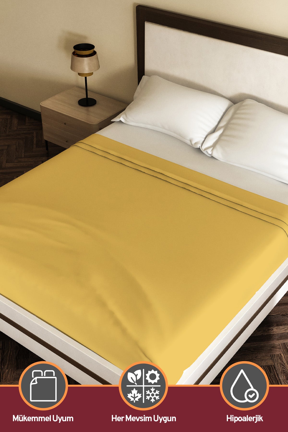 Pamuklu Ranforce Kumaş Çift Kişilik Antialerjik Modern Nevresim Yorgan Kılıfı 220x240 Cm
