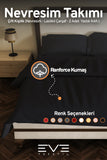 Ranforce Çarşaflı Yastık Ve Yorgan Kılıflı Çift Kişilik Nevresim Takımı 200x220 Cm