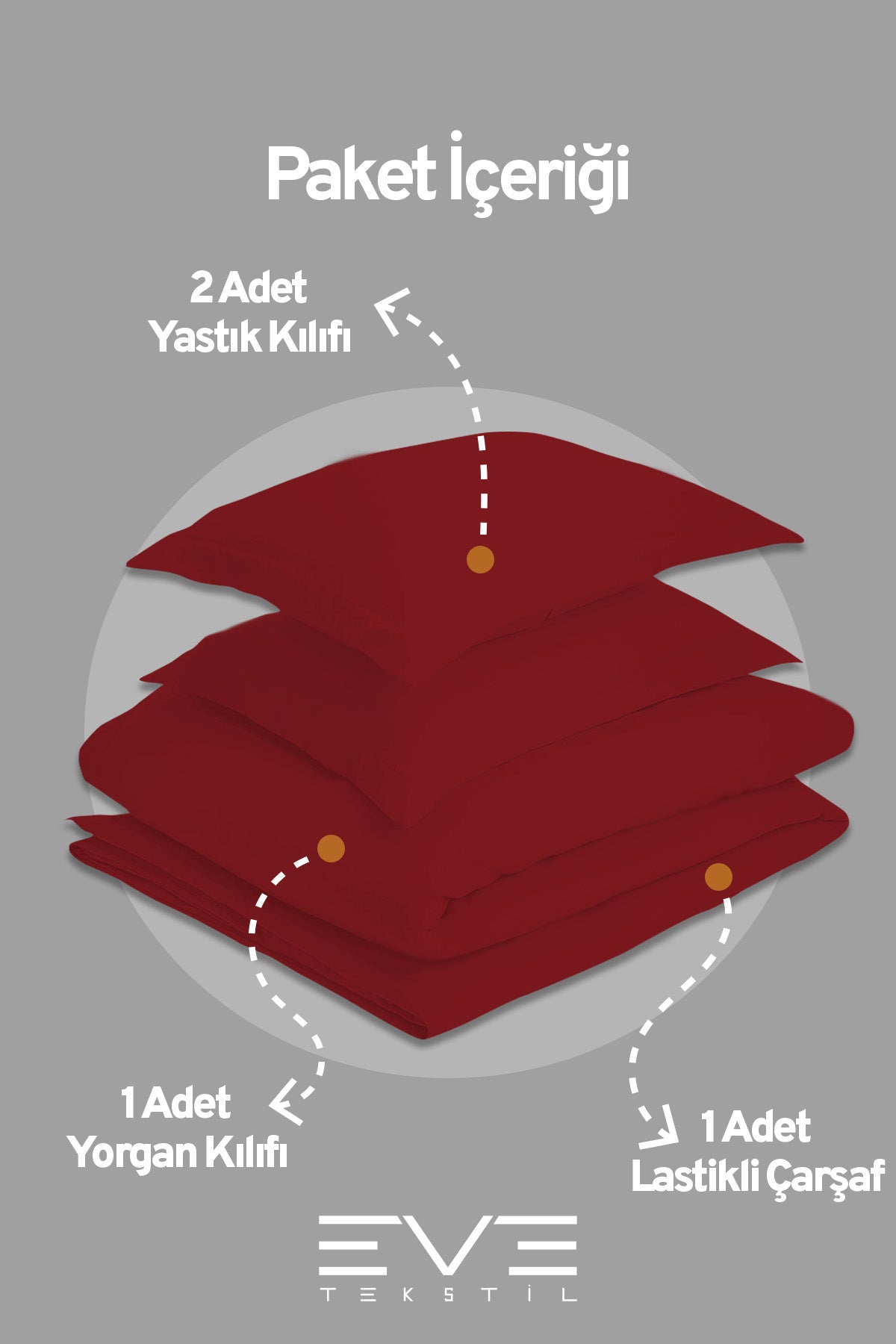 Ranforce Çarşaflı Yastık Ve Yorgan Kılıflı Çift Kişilik Nevresim Takımı 200x220 Cm