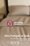 Ranforce Çarşaflı Yastık Ve Yorgan Kılıflı Çift Kişilik Nevresim Takımı 200x220 Cm