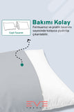 2 Adet RanForce Düz Pamuk Antibakteriyel Yıkanabilir Lüks Yastık Kılıfı 50x70cm
