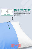 2 Adet RanForce Düz Pamuk Antibakteriyel Yıkanabilir Lüks Yastık Kılıfı 50x70cm