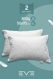 2 Adet Diamant Plus Kılıflı Fermuarlı Yıkanabilir Antialerjik Silikon Elyaf Yastık 50x70cm 800 gr