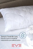 Antialerjik Vakumlu Fermuarlı Yıkanabilir Diamon Plus Kapitone Yastık 50x70 Cm 800 gr