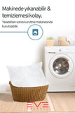 Antialerjik Vakumlu Fermuarlı Yıkanabilir Diamon Plus Kapitone Yastık 50x70 Cm 800 gr