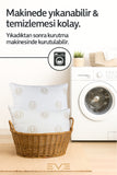 Fermuarlı Kuzu Desenli Diamond Antialerjik Yıkanabilir Nano Jel Yastık – 1000 gr (50x70 cm)