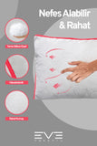 4 Adet Klimax Pembe Serisi Kılıflı Fermuarlı Klimali Antialerjik Silikon Nano Elyaf Yastık 50x70cm