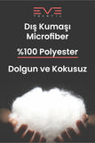 2 Adet Roll Pack Microfiber Silikon Yastık 50x70 900 gr
