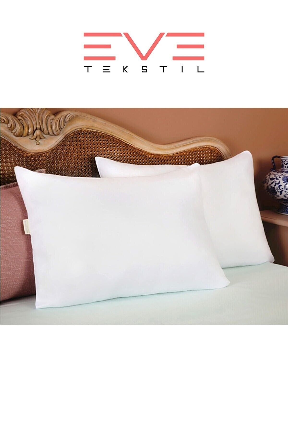 4 Adet Pollycotton Kılıflı Silikon Yastık 50 X 70 Cm 900 gr