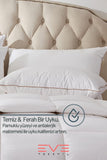4 Adet Yellow Dream Serisi Fermuarlı Antialerjik Silikon Elyaf Dolgulu Yastık 50x70cm 1200gr