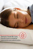 4 Adet Micro Silikon Elyaf Nonwoven Yıkanabilir Antialerjik Ev Ve Hotel Yastık 50x70cm 700 gr