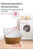 10 Adet Klimax Pembe Serisi Kılıflı Fermuarlı Klimali Antialerjik Silikon Nano Elyaf Yastık 50x70cm