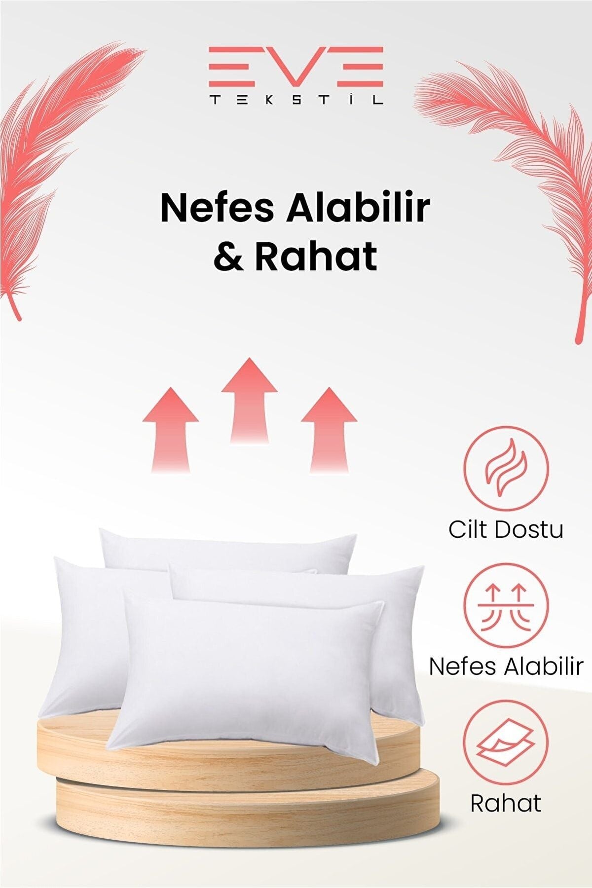 6 Adet Rollpack Yastık Mikrosilikon 1000 Gr