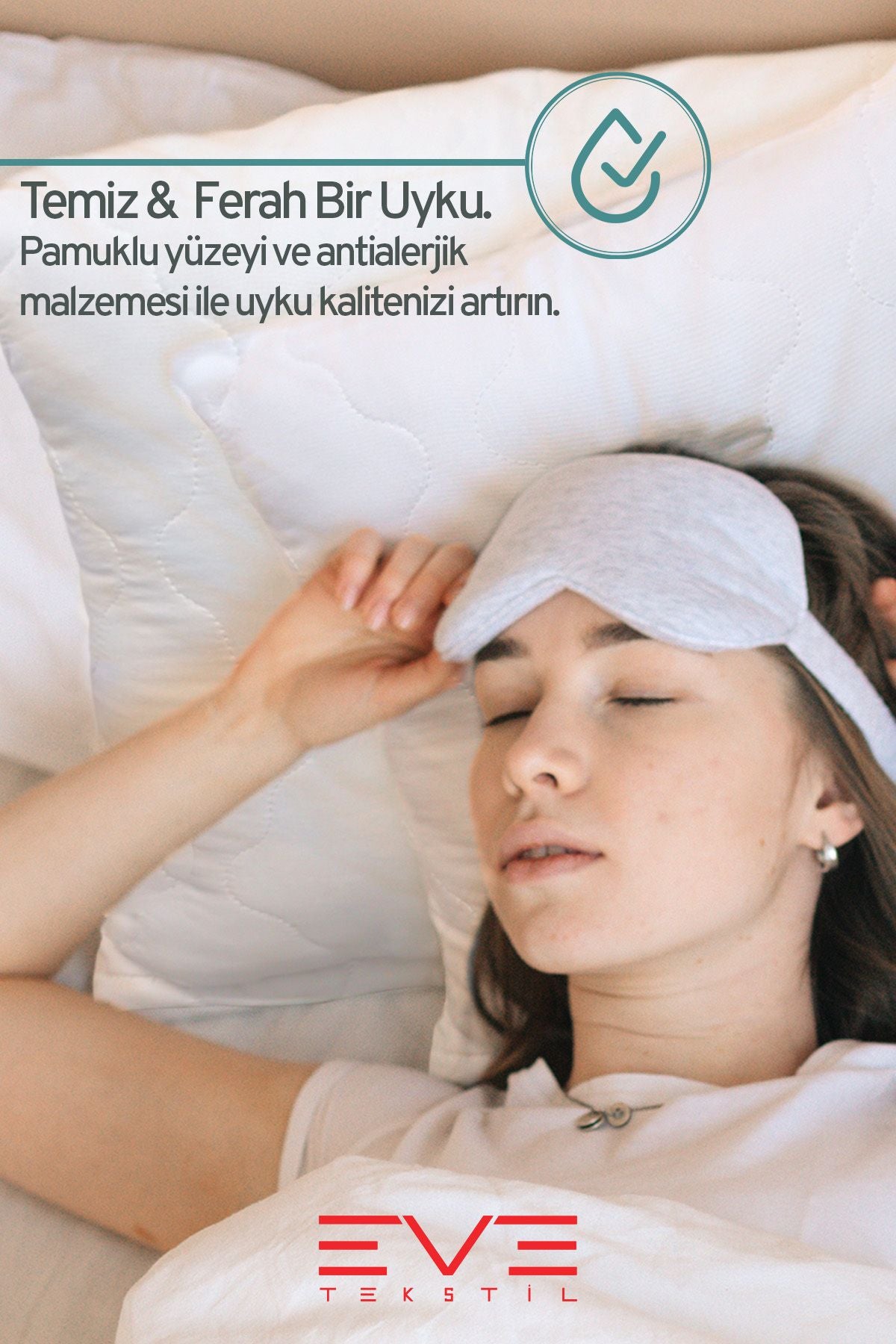 8 Adet Diamant Plus Kılıflı Fermuarlı Yıkanabilir Antialerjik Silikon Elyaf Yastık 50x70cm 800 gr