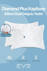 8 Adet Diamond Plus Kapitone Yastık 50x70 Cm 800 gr