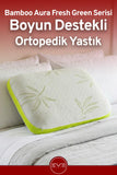 Bamboo Aura Fresh Green Ortopedik Visco Yastık