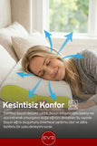 Bamboo Aura Fresh Green Ortopedik Visco Yastık (60x40x10 cm)