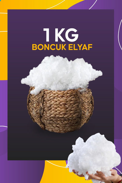 Boncuk Elyaf %100 Silikonlu 1-10-20-30-50-100 Kg