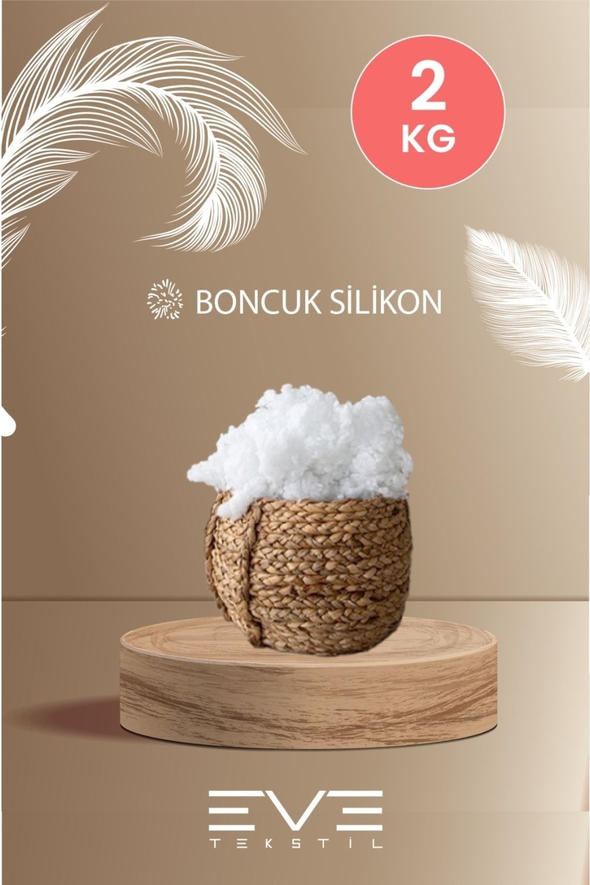Boncuk Elyaf %100 Silikonlu 2 Kg