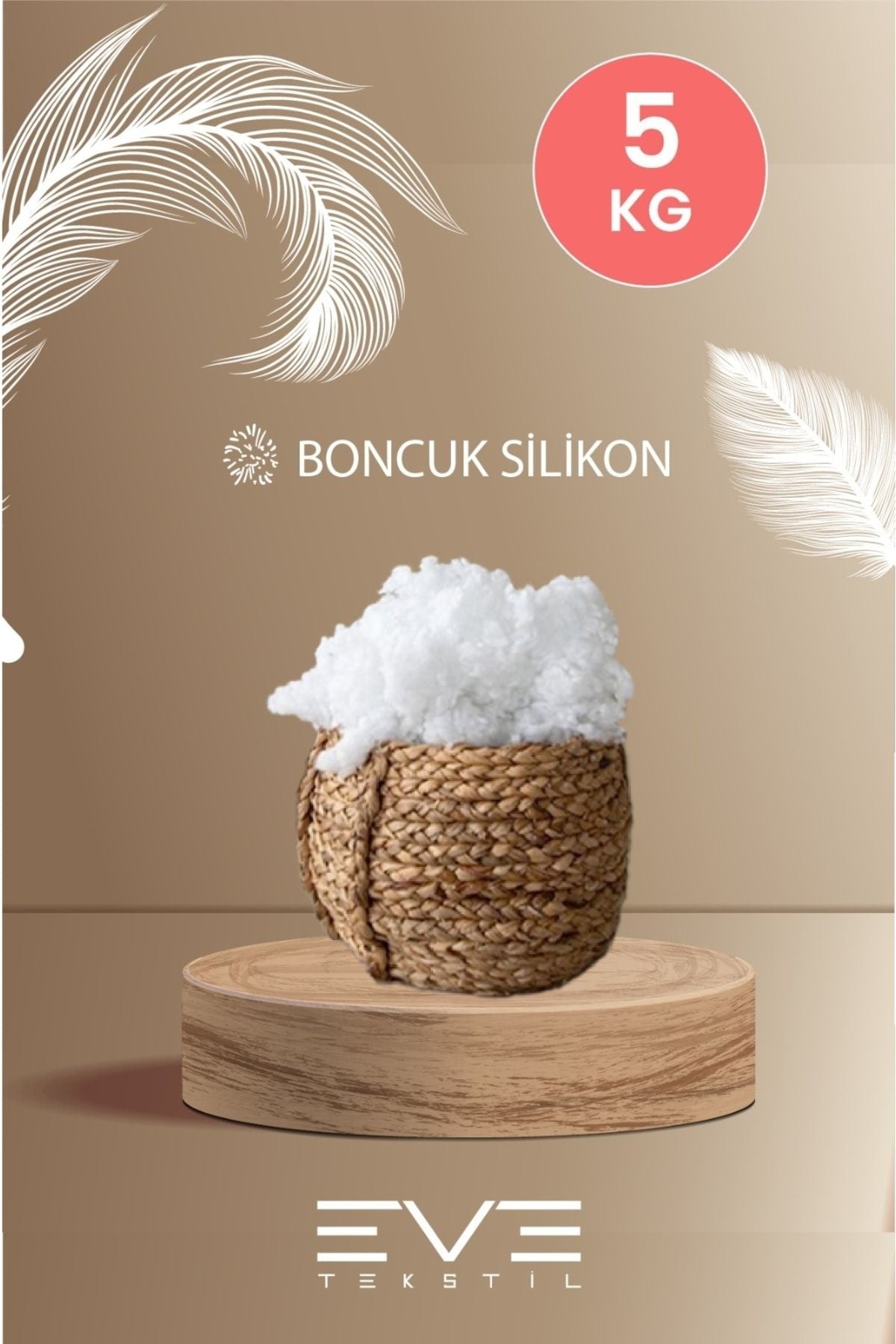 Boncuk Elyaf %100 Silikonlu 5 Kg
