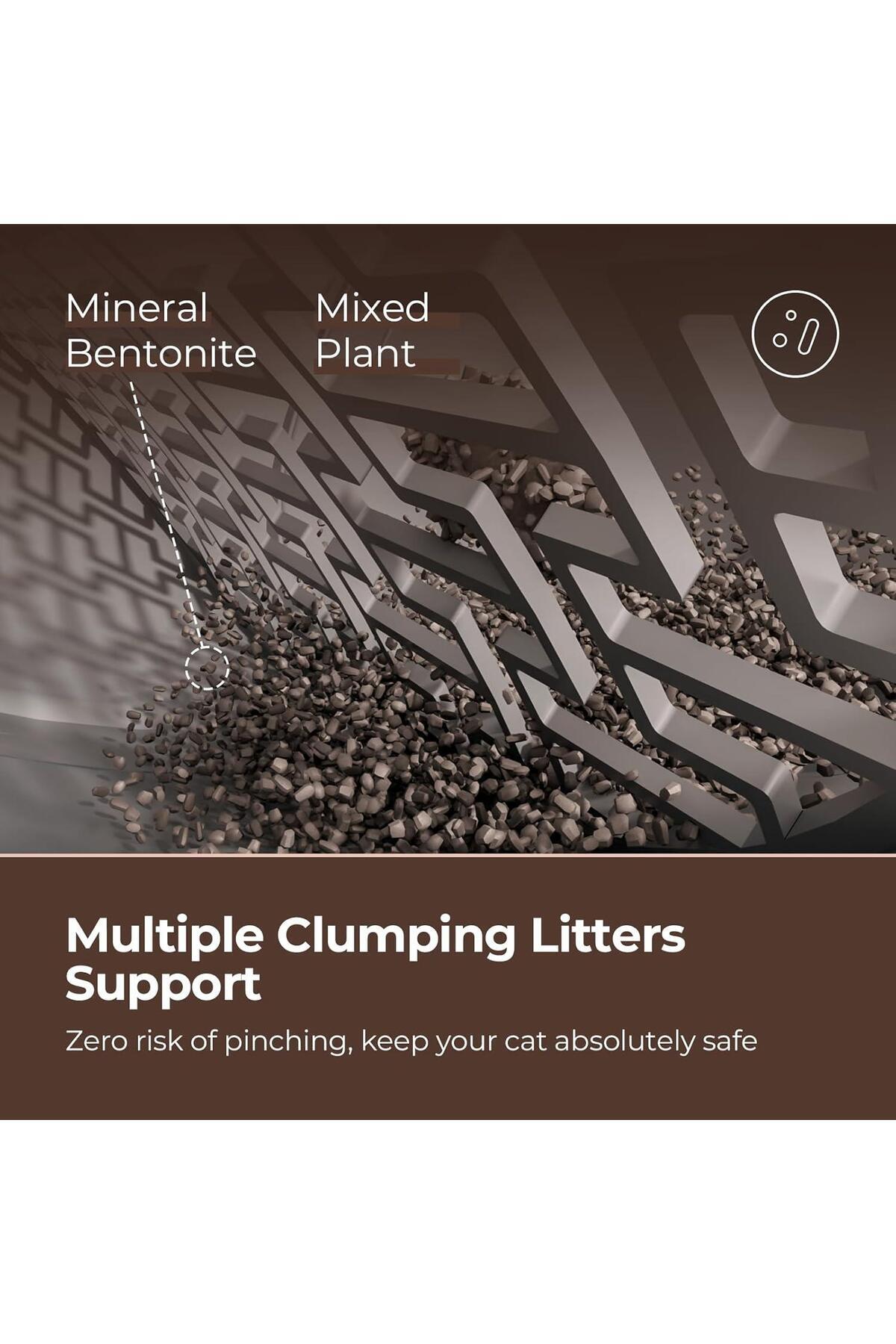 Els Pet ProClean Otomatik Koku ve Sızıntı Kontrollü Akıllı Kedi Tuvaleti