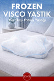 Frozone Soğuk Kumaş Yüz Üstü Yatma Yastığı | Ortopedik Visco, Terletmeyen Ergonomik Uyku Yastığı