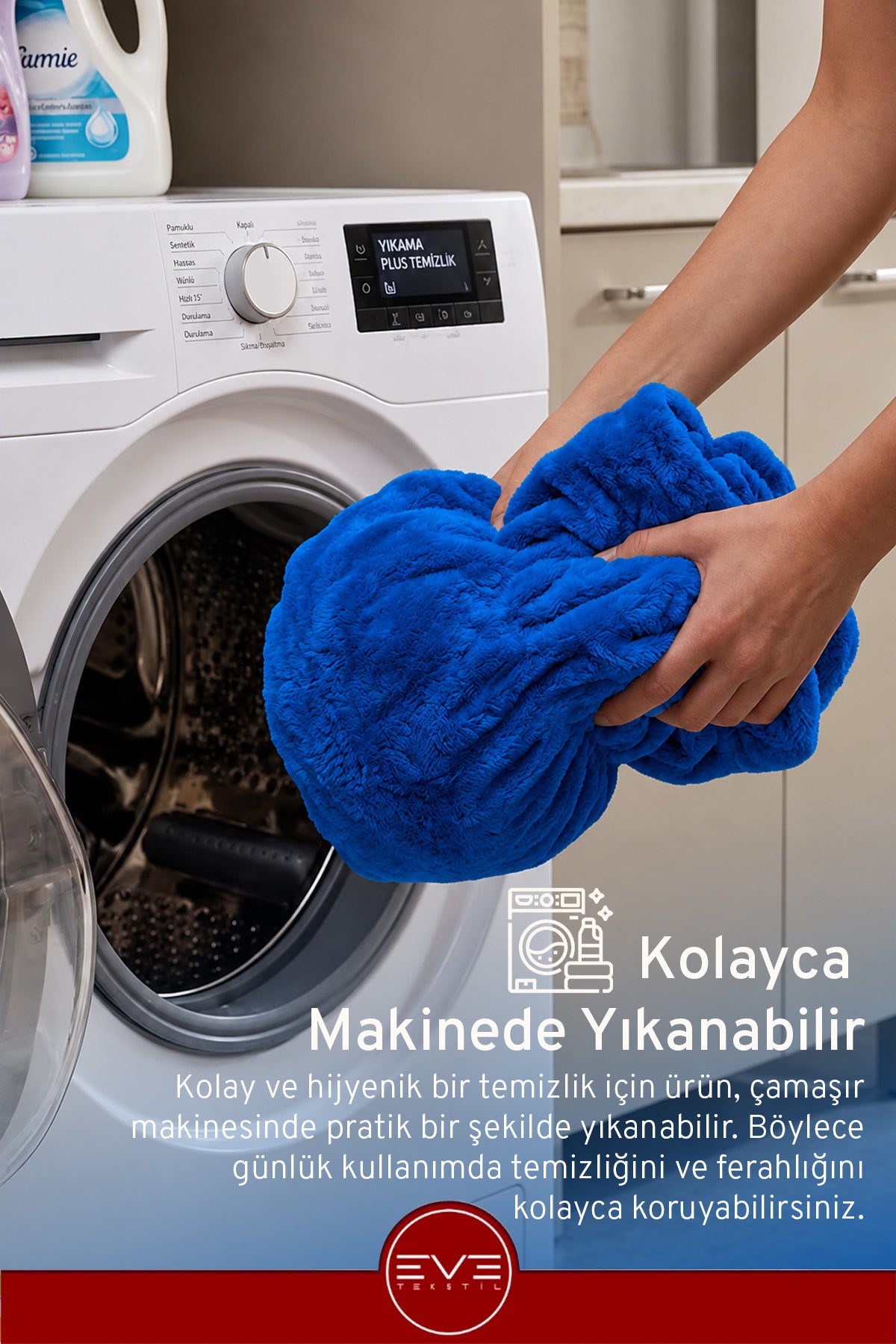 HAMİLE VE EMZİRME YASTIĞI MAVİ