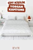 Kapitone Yüksek Kaliteli 4 Mevsim Kullanılabilir Microfiber Soft Çift Kişilik Antialerjik Yorgan