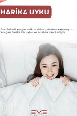 Kapitone Yüksek Kaliteli 4 Mevsim Kullanılabilir Microfiber Soft Çift Kişilik Antialerjik Yorgan