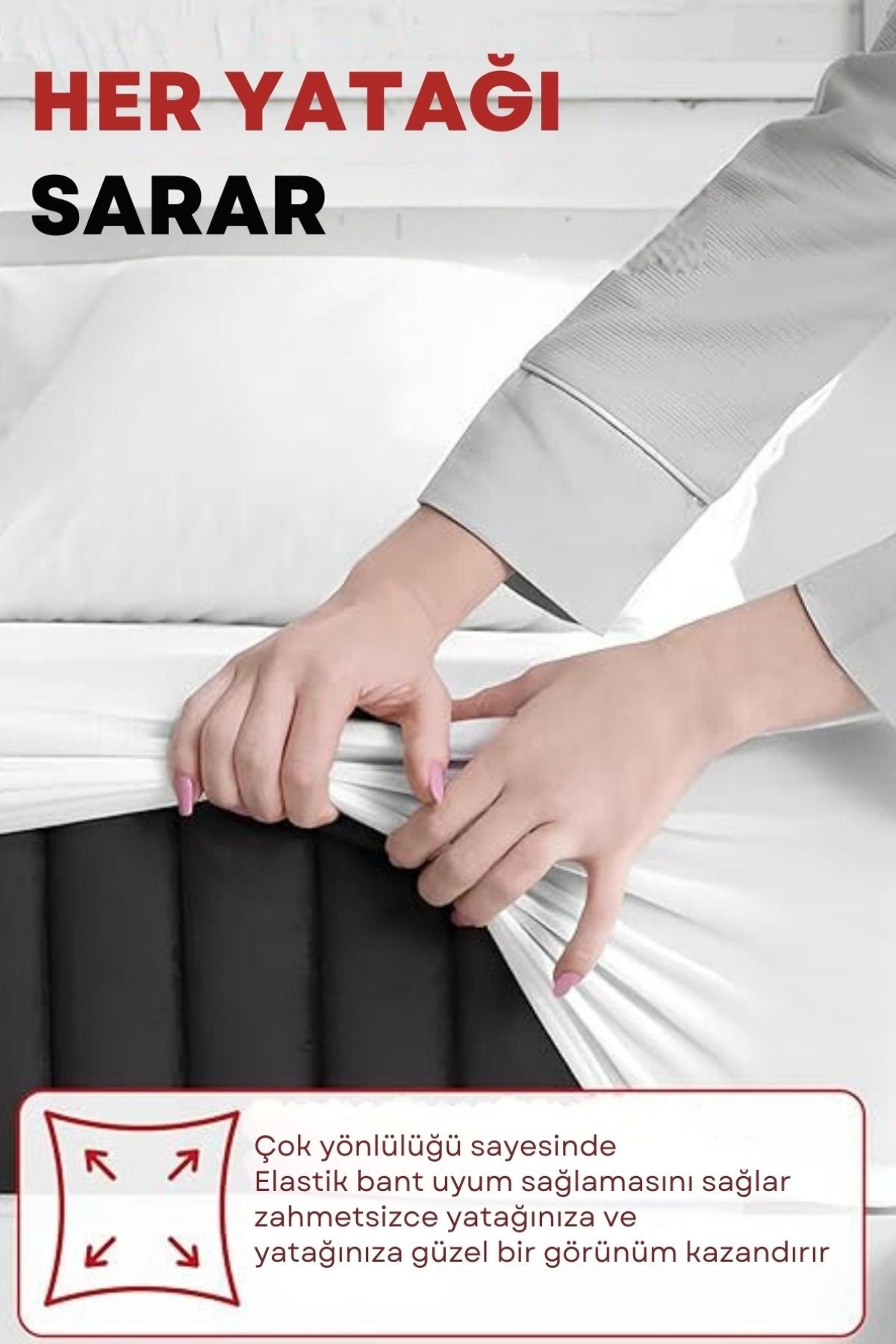 Kapitone Yüksek Kaliteli 4 Mevsim Kullanılabilir Microfiber Soft Çift Kişilik Antialerjik Yorgan